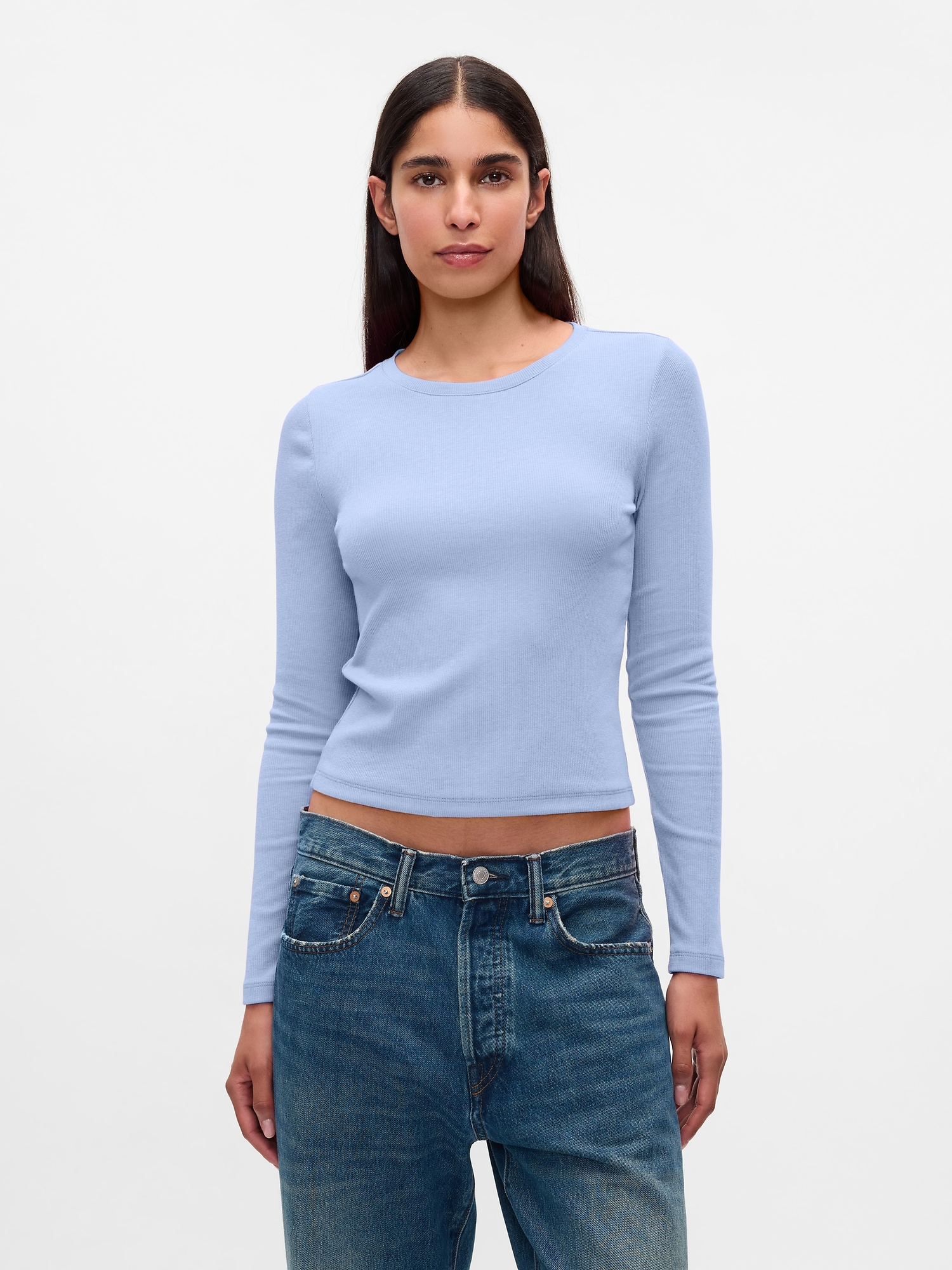Modern Rib Crop T-Shirt