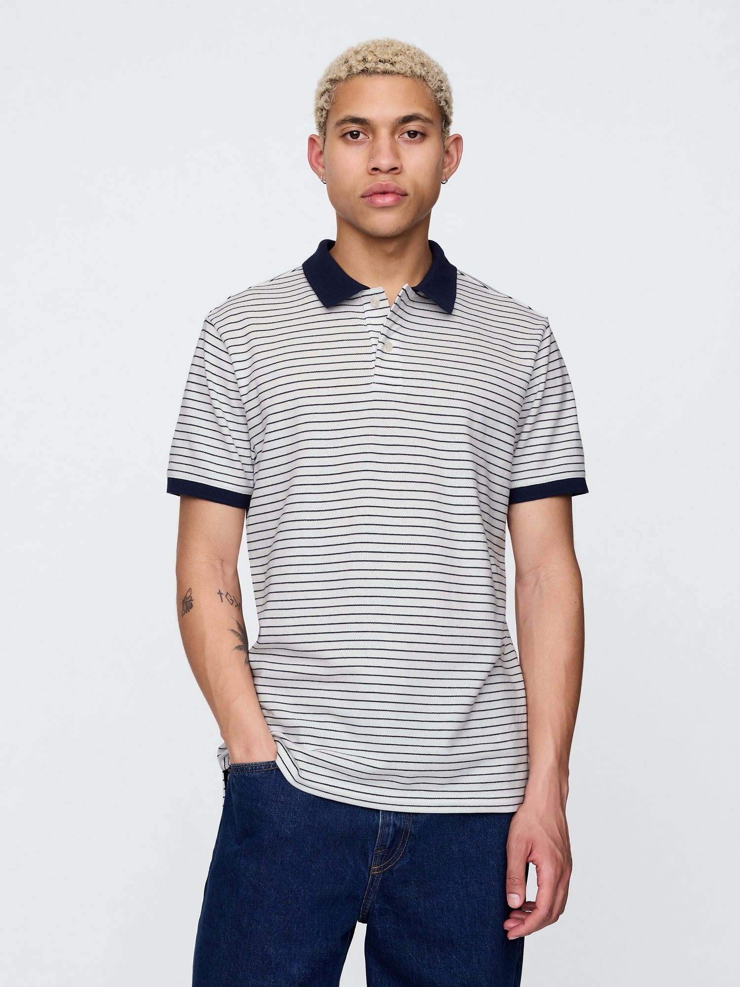 Pique Polo Shirt