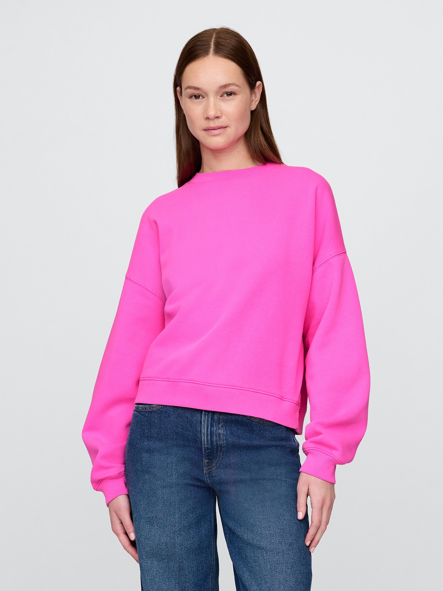 VintageSoft Wedge Crewneck Sweatshirt